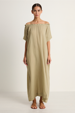 MIKOH Mirakami Dress - Oyster