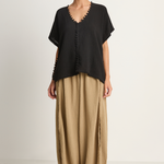 Caravana Xubue Wide Leg Pant - Sepia Tint