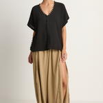 Caravana Xubue Wide Leg Pant - Sepia Tint