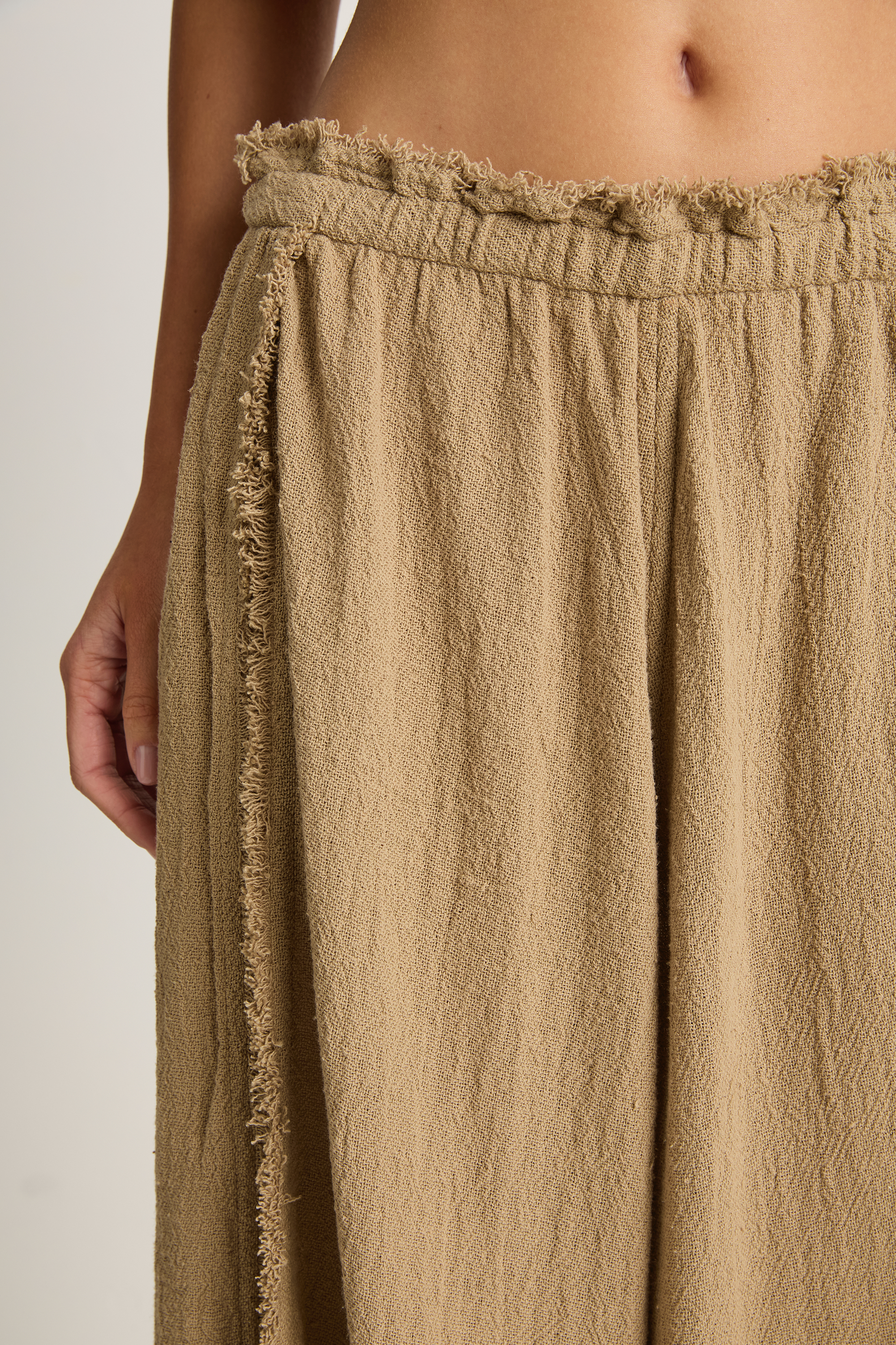 Caravana Xubue Wide Leg Pant - Sepia Tint