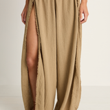 Caravana Xubue Wide Leg Pant - Sepia Tint