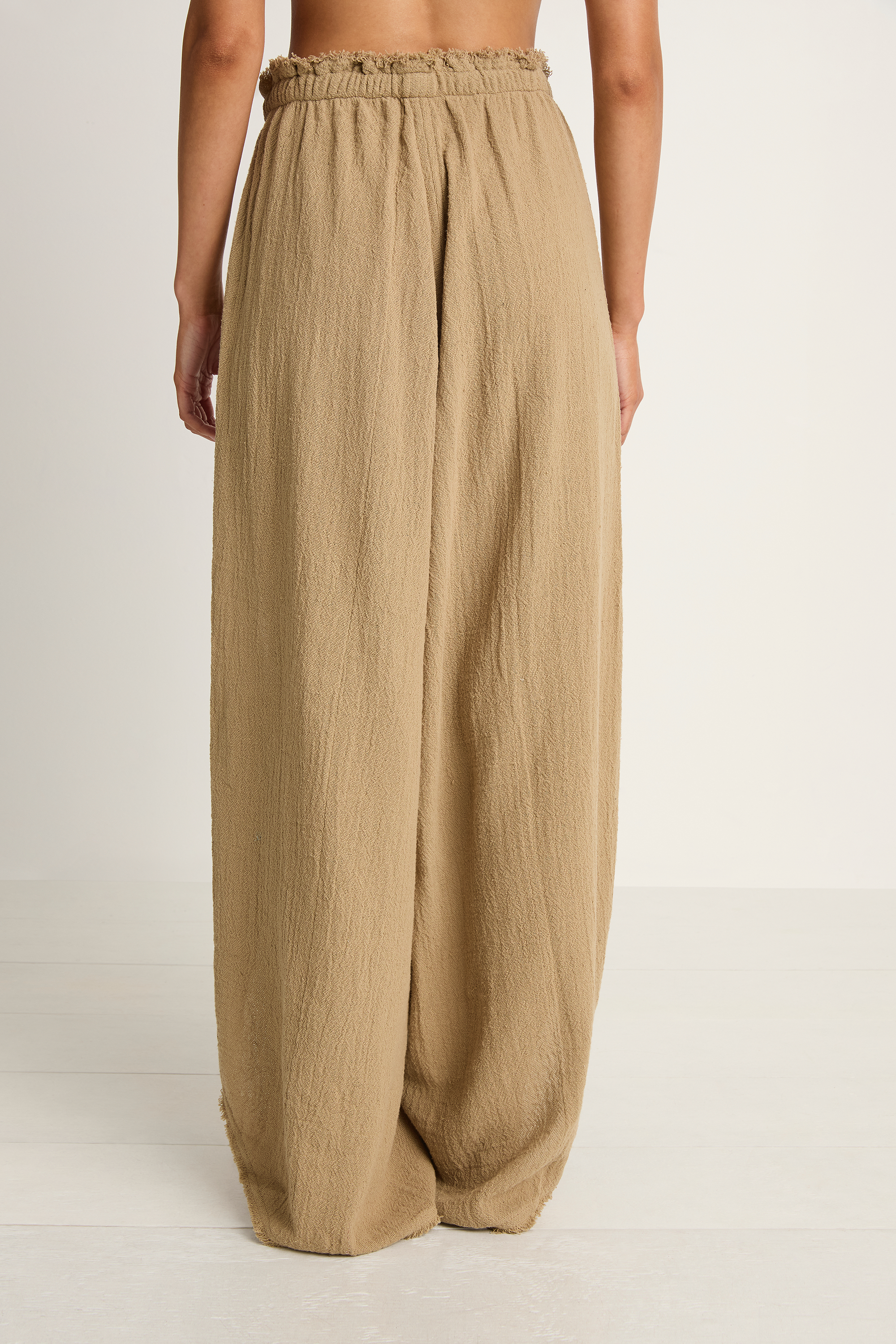 Caravana Xubue Wide Leg Pant - Sepia Tint