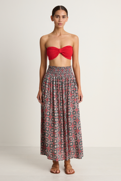 Natalie Martin Bella Skirt - Spanish Tile Jade