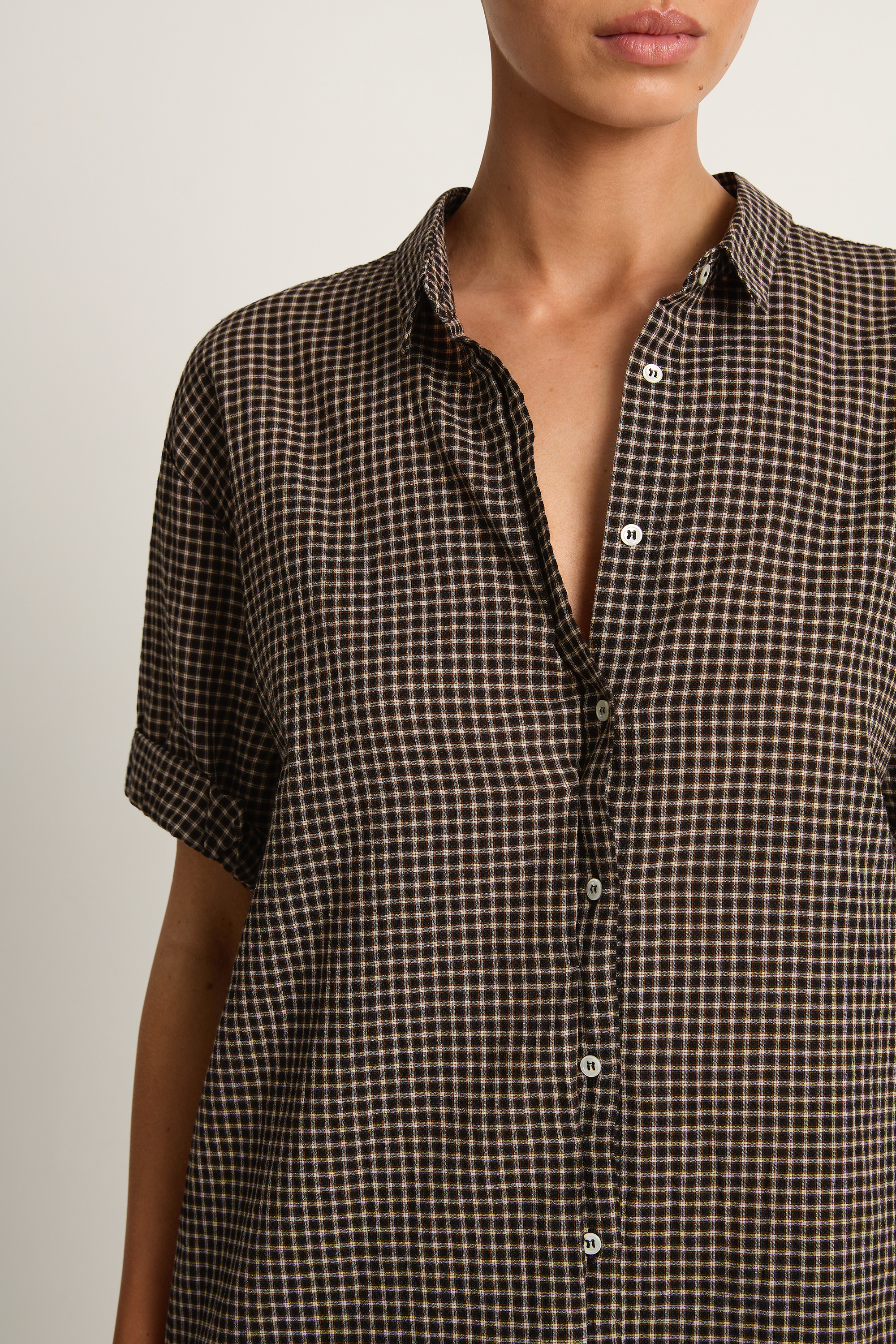Xirena Channing Shirt - Black Pepper