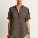 Xirena Channing Shirt - Black Pepper