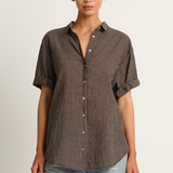 Xirena Channing Shirt - Black Pepper