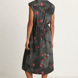 Raquel Allegra Zaire Dress - Petal Black