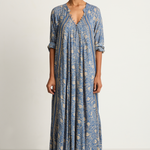 Natalie Martin Fiore Maxi - Water Lily Blue