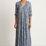 Natalie Martin Fiore Maxi - Water Lily Blue