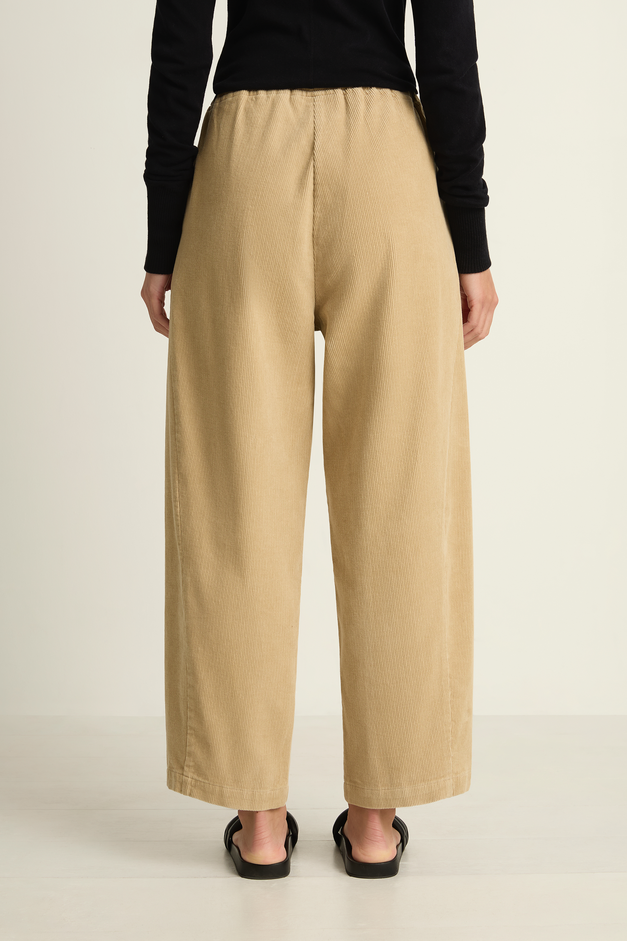 Le Bon Shoppe Corduroy Arc Pants - Khaki
