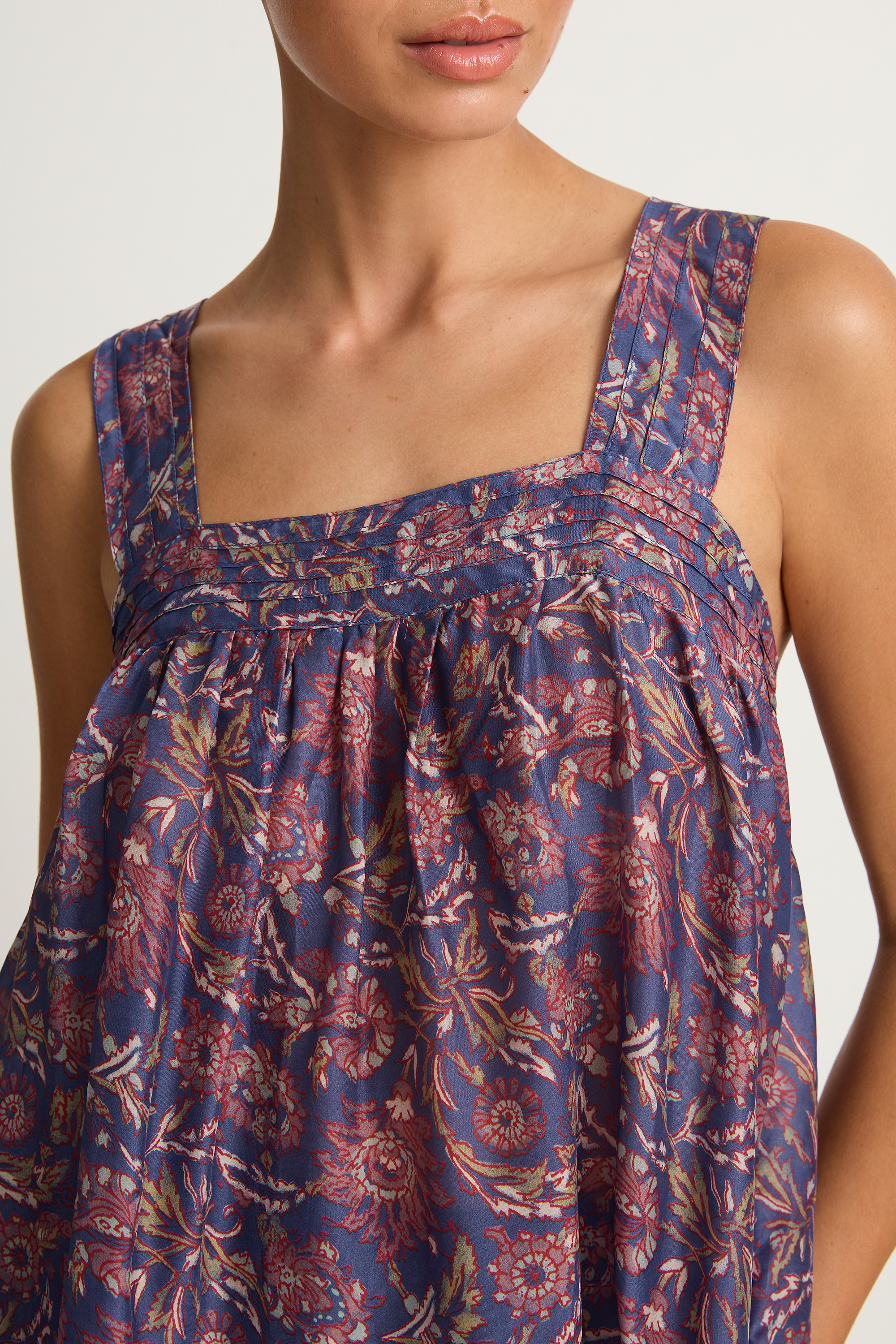 Natalie Martin Jasmine Top - Artichoke Mariner