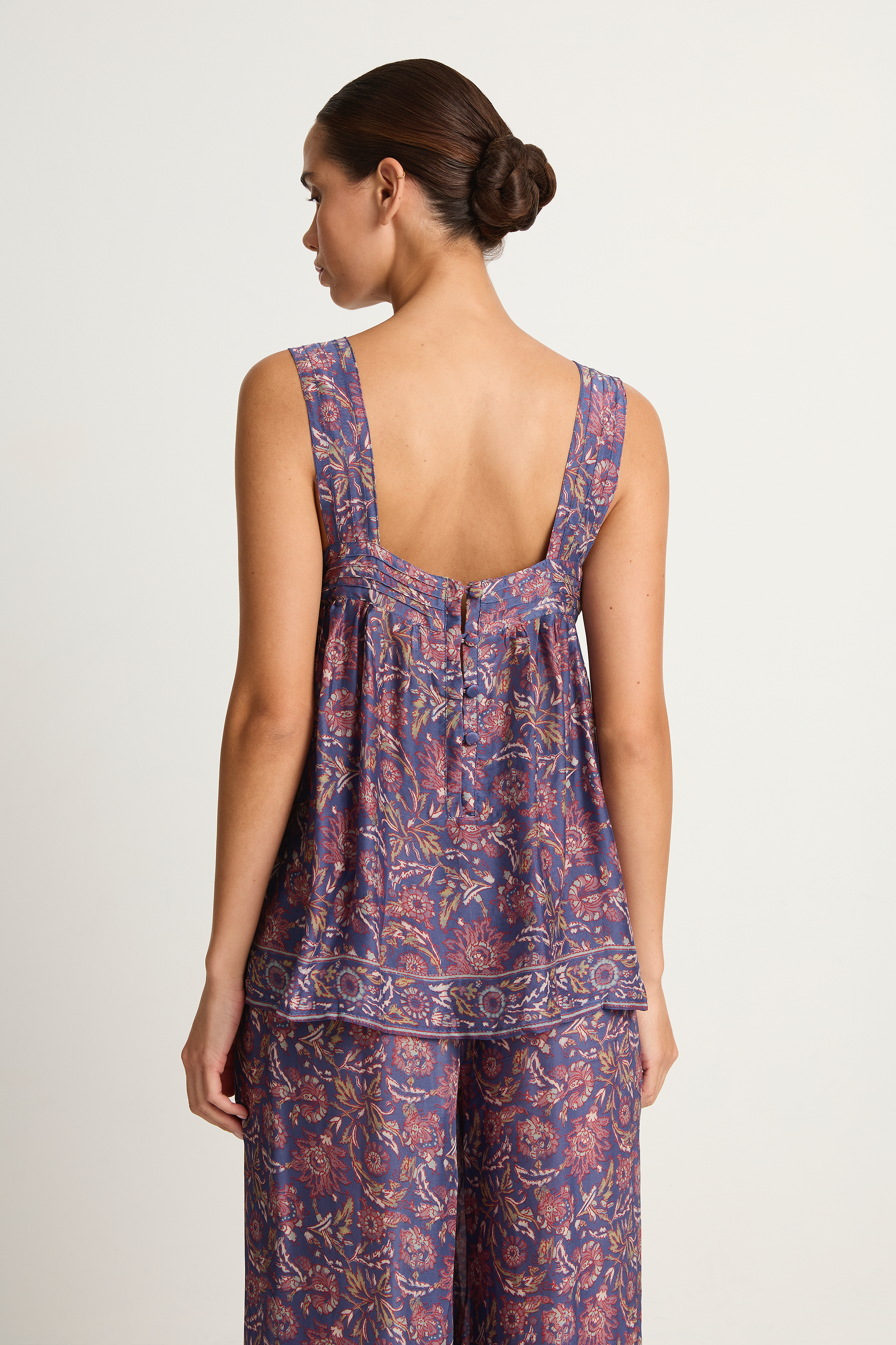 Natalie Martin Jasmine Top - Artichoke Mariner