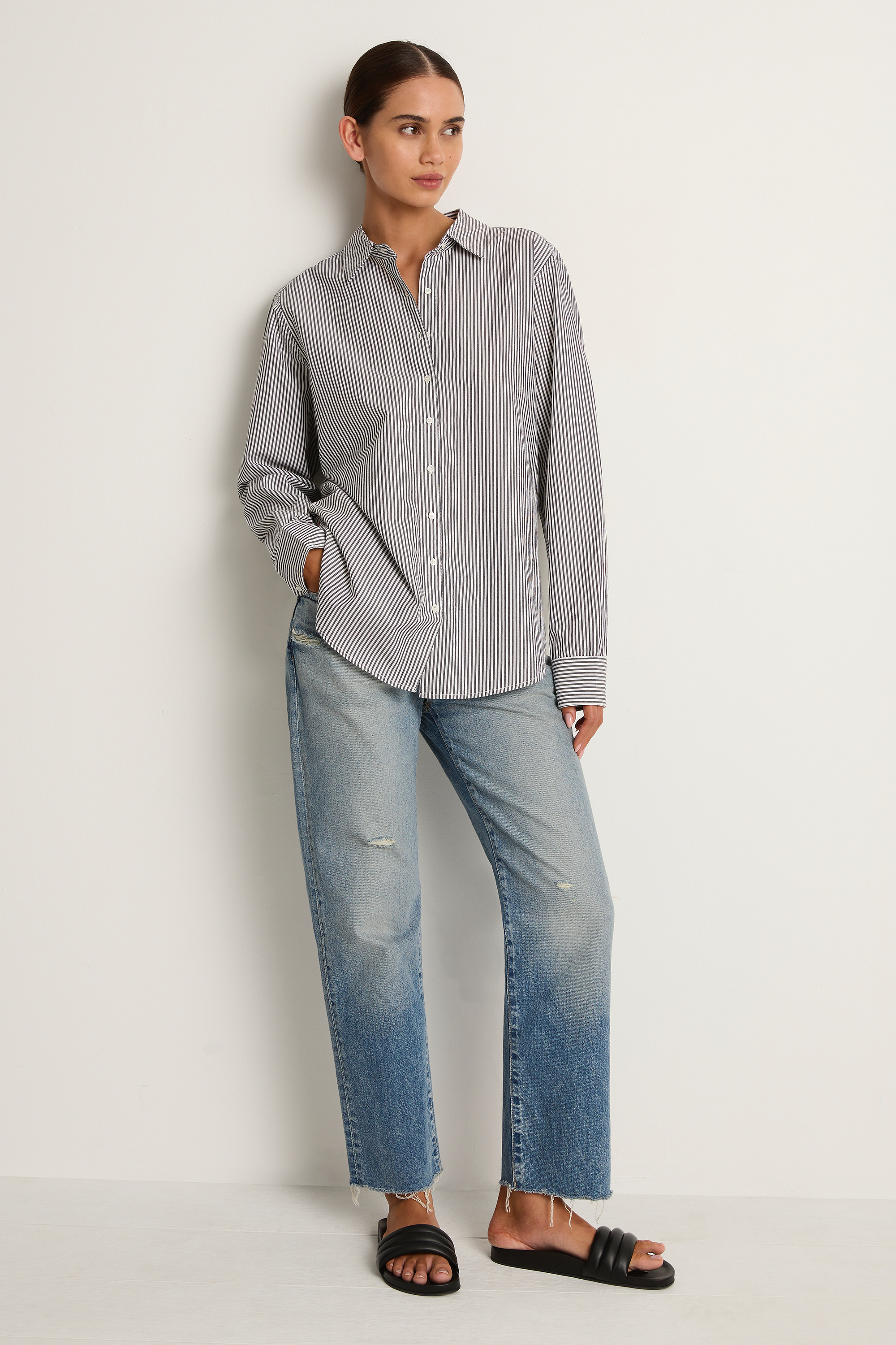 Xirena Beau Shirt - Slate Black