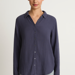Xirena Scout Shirt - Charcoal Blue