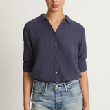 Xirena Scout Shirt - Charcoal Blue