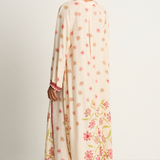 Natalie Martin Silk Fiore Maxi - Starflower Cream