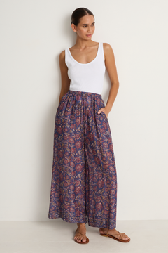 Natalie Martin Lauren Pant - Artichoke Mariner