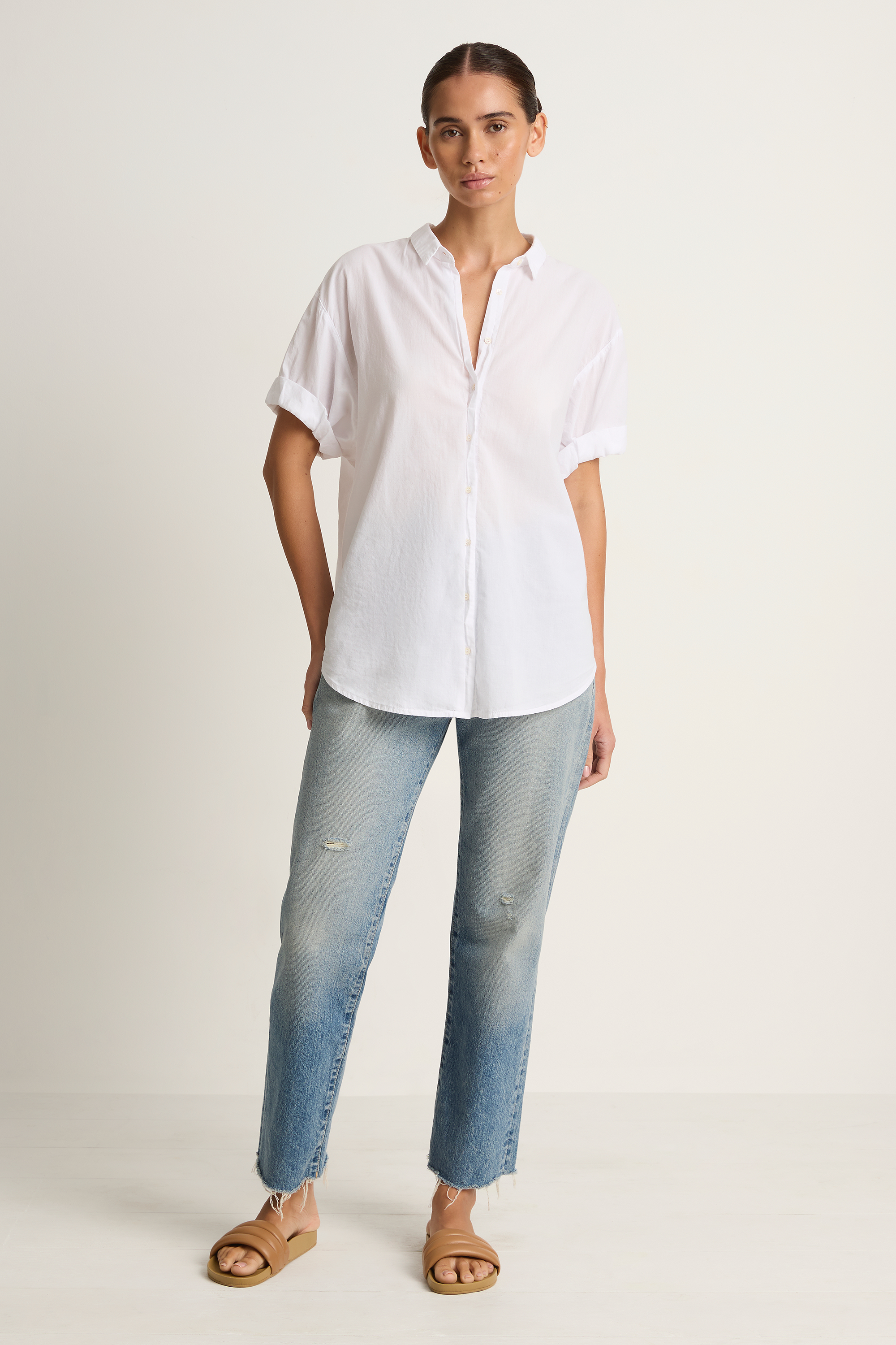 Xirena Channing Shirt - White