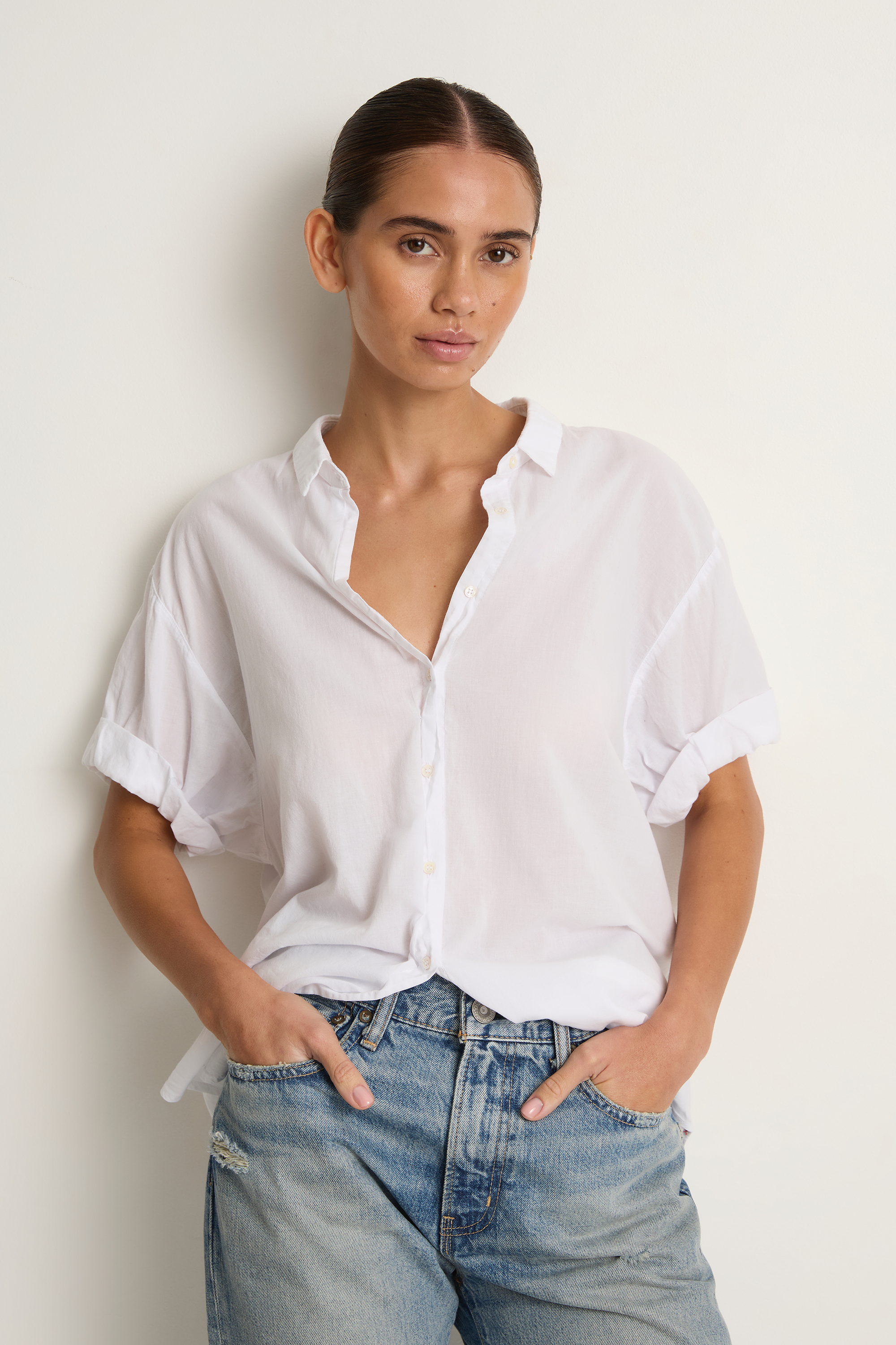 Xirena Channing Shirt - White