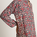 Natalie Martin Isobel Dress - Spanish Tile Combo