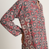Natalie Martin Isobel Dress - Spanish Tile Combo