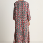 Natalie Martin Isobel Dress - Spanish Tile Combo