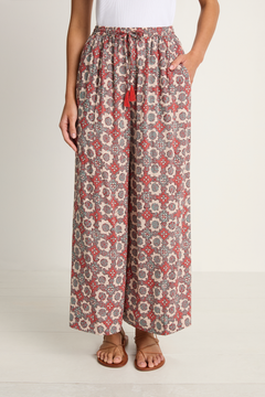 Natalie Martin Lauren Pant - Spanish Tile Almond