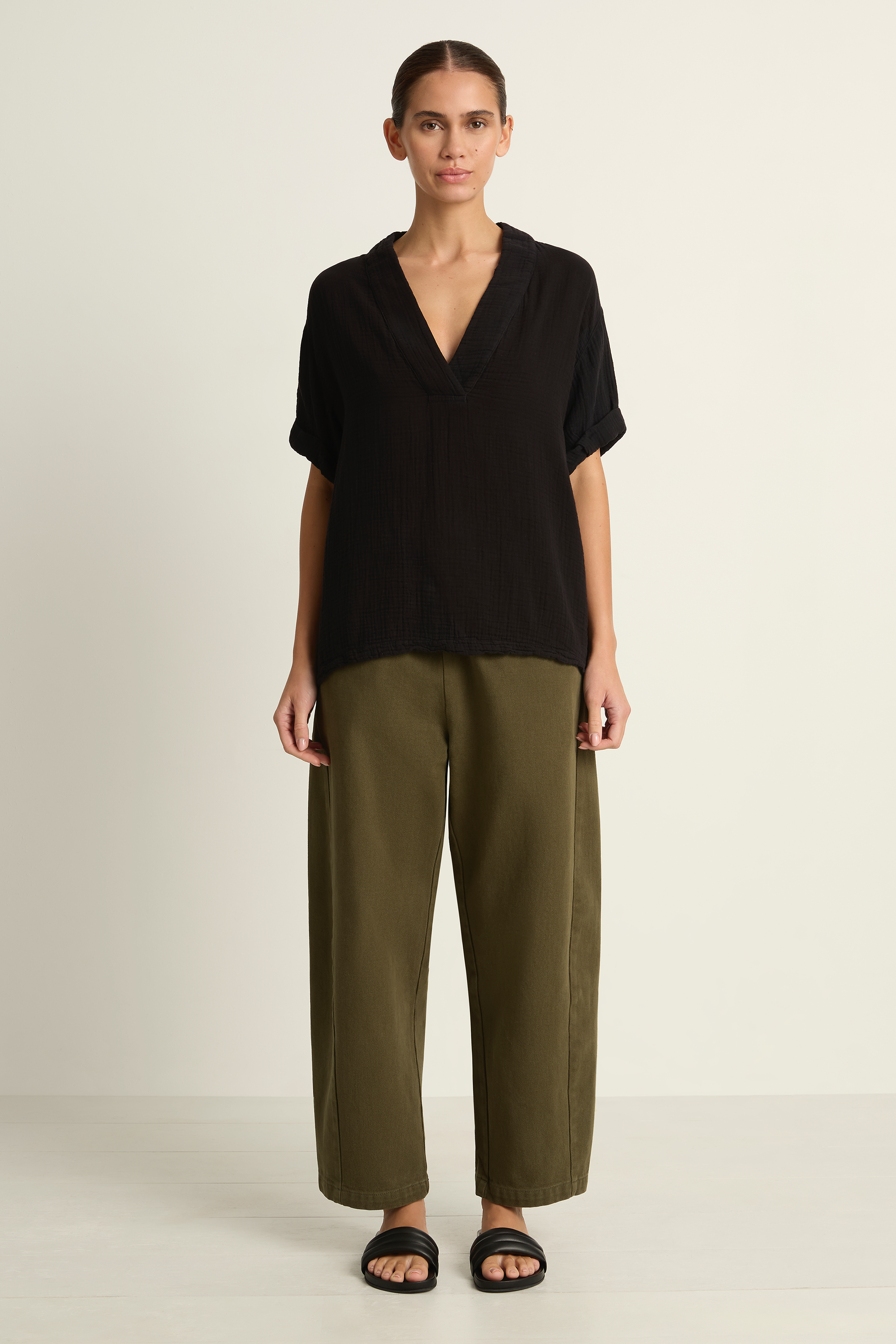 Le Bon Shoppe Arc Pants - Olive