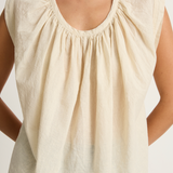 Elsa Esturgie Pastel Top - Ecru