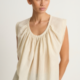 Elsa Esturgie Pastel Top - Ecru
