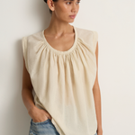 Elsa Esturgie Pastel Top - Ecru
