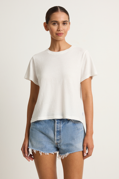 Le Bon Shoppe Airy Darling Tee - Vintage White
