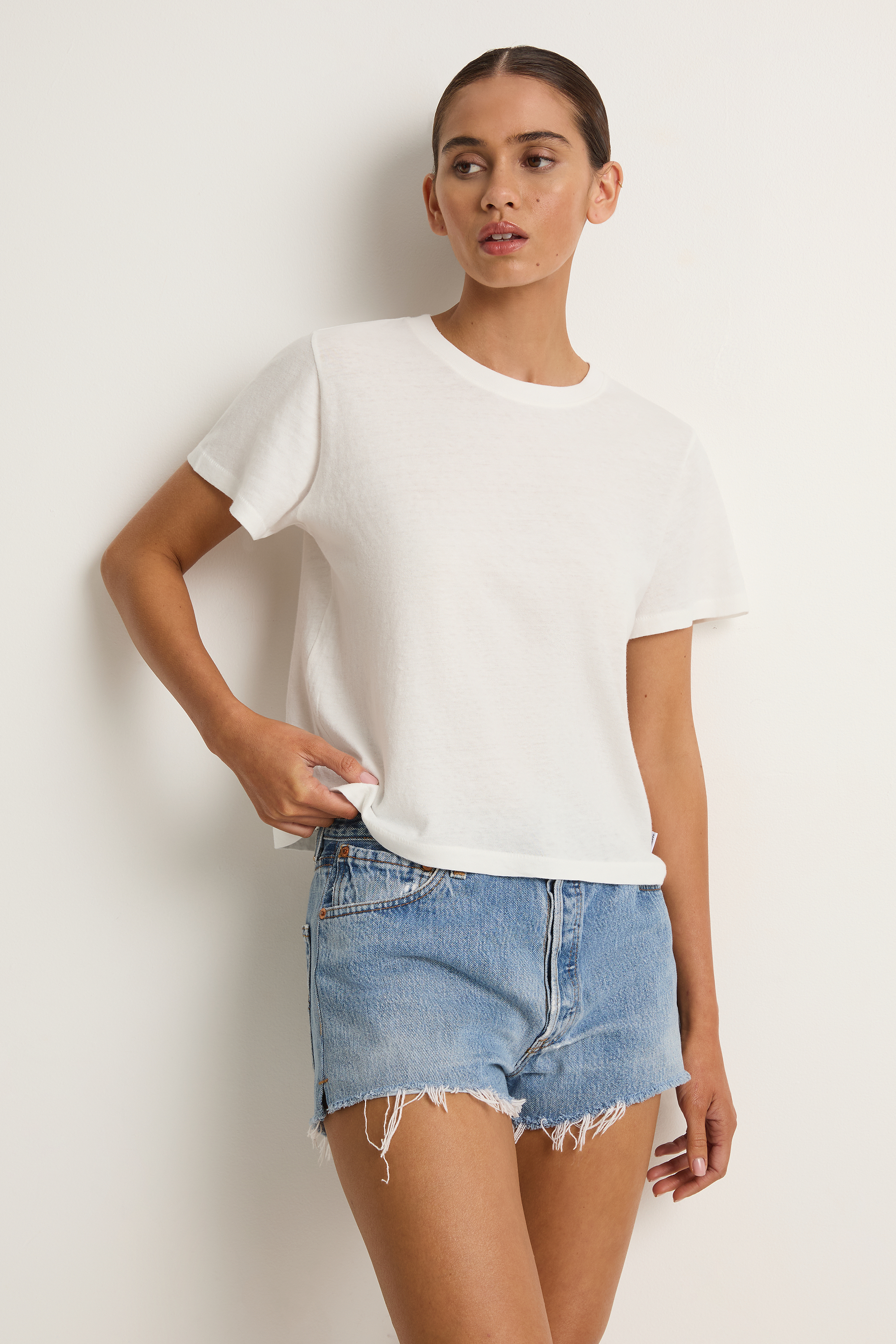 Le Bon Shoppe Airy Darling Tee - Vintage White