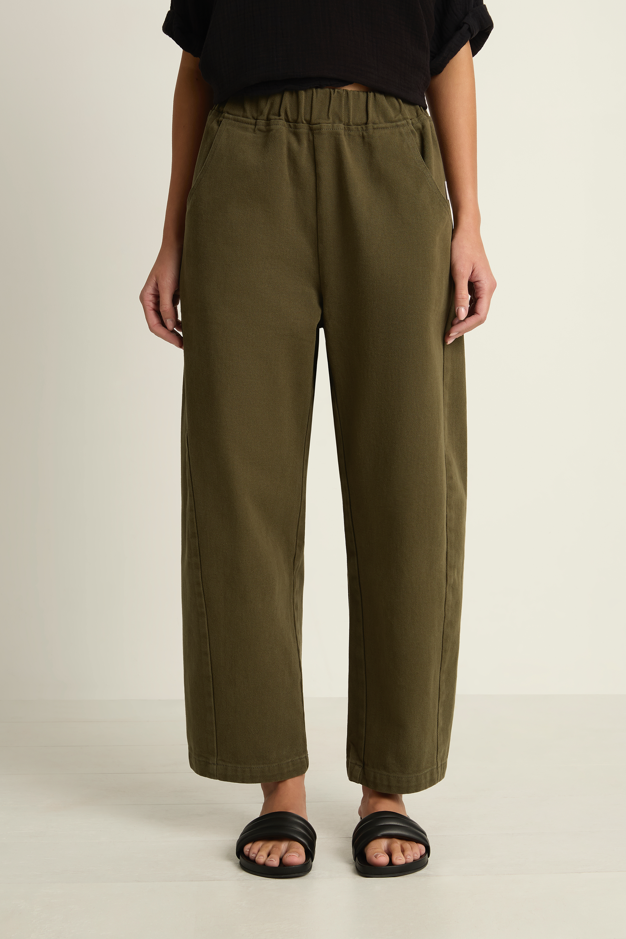 Le Bon Shoppe Arc Pants - Olive