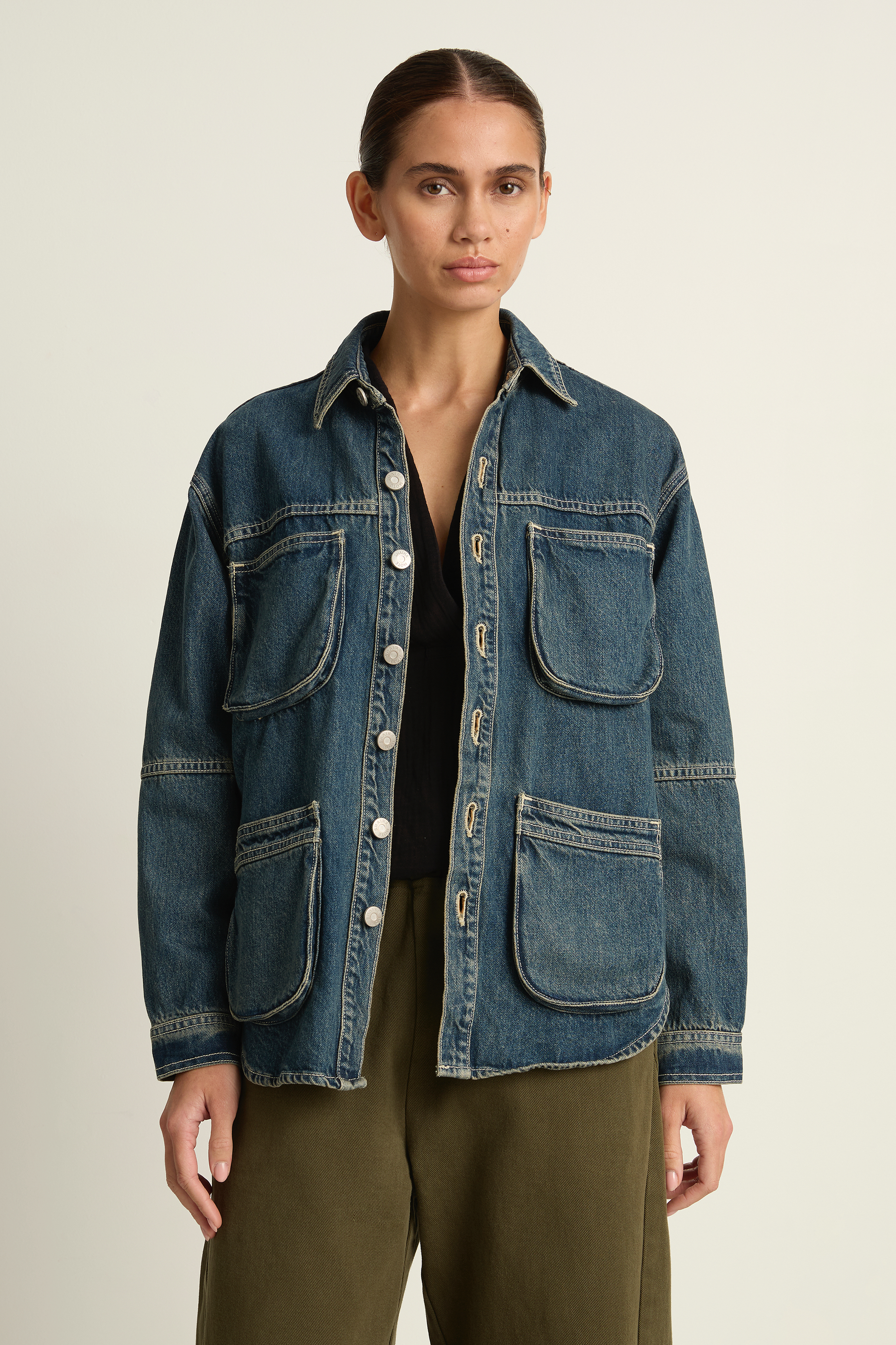 Shaina Mote Work Shirt - East – Soleil Blue