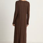 SPELL Lou Lou Knit Gown - Cacao