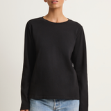 Le Bon Shoppe Everyday Long Sleeve Tee - True Black