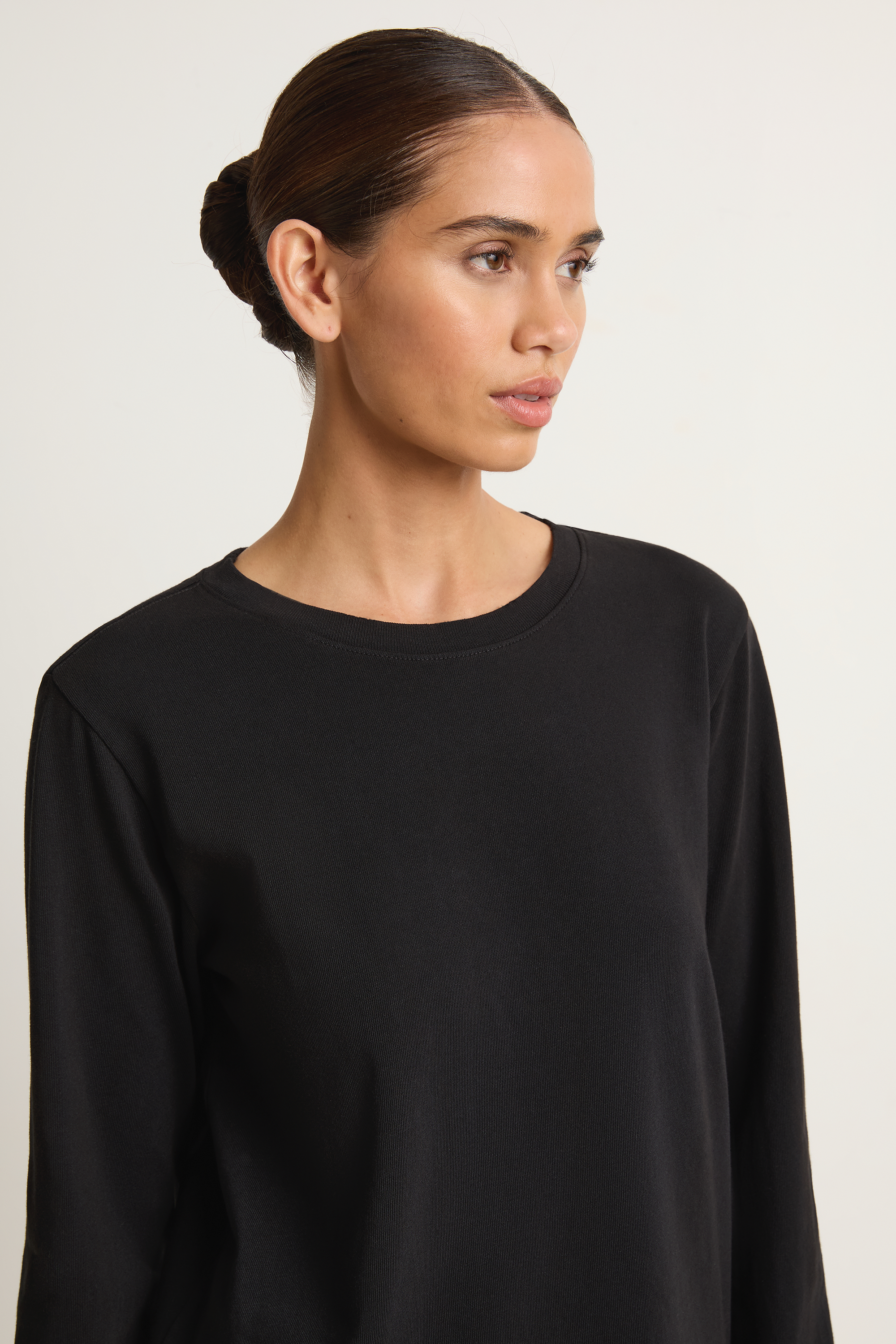Le Bon Shoppe Everyday Long Sleeve Tee - True Black