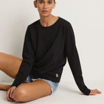 Le Bon Shoppe Everyday Long Sleeve Tee - True Black