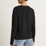 Le Bon Shoppe Everyday Long Sleeve Tee - True Black