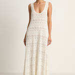 SPELL Siesta Maxi Dress - White Sand