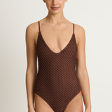 ACACIA Clea Crochet Full Piece - Rum