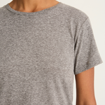 AMO Denim Babe Tee - Heather Grey