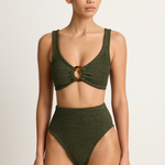 Hunza G Nadine Bikini - Metallic Khaki