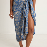 Natalie Martin Sarong - Water Lily Blue