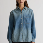 Shaina Mote Essential Denim Button Down - Vintage Indigo