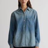 Shaina Mote Essential Denim Button Down - Vintage Indigo