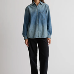 Shaina Mote Essential Denim Button Down - Vintage Indigo