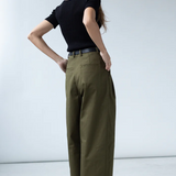Shaina Mote Boy Trouser - Dark Olive
