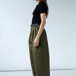 Shaina Mote Boy Trouser - Dark Olive